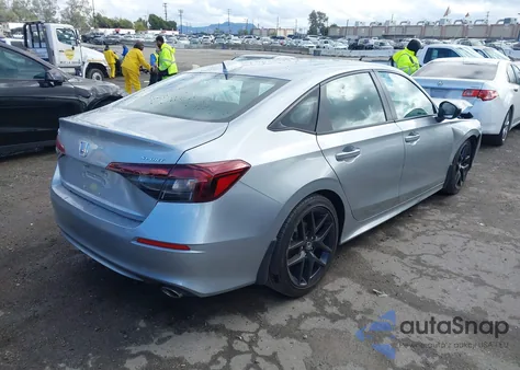 2025 Honda Civic Sport from USA, damaged, VIN 2HGFE2F51SH538281